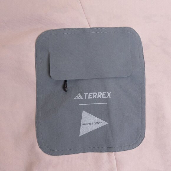 Adidas x And Wander Terrex Tunic Top Fleece Jersey Pink Gorpcore - Picture 6 of 15